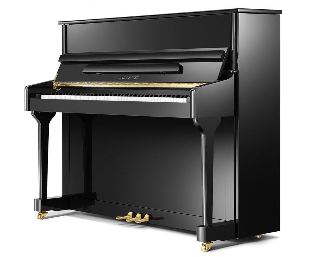 Pearl River Upright Piano EU118 Ebony