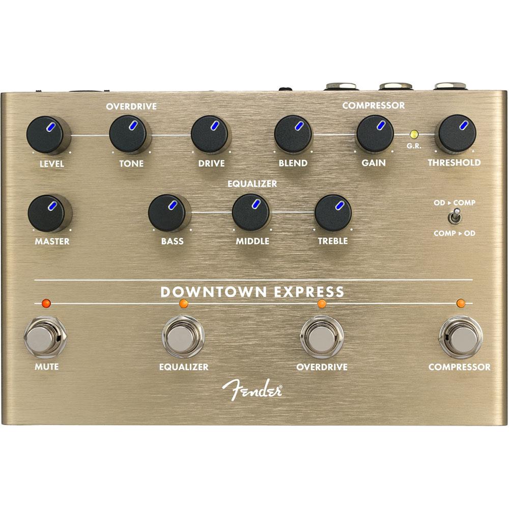 Fender 0234538000 Bass Multi-Effects Pedal Downtown Express
