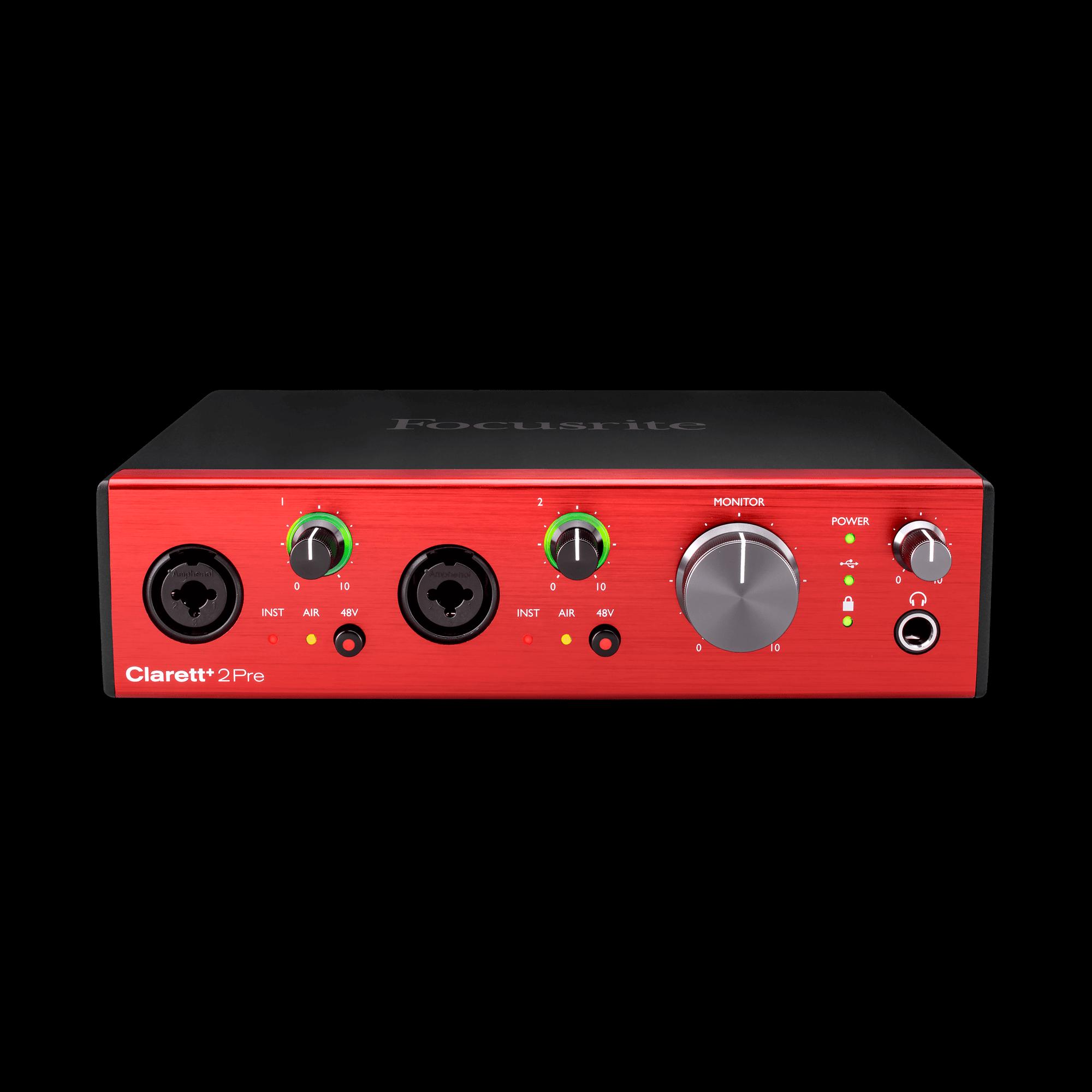 Focusrite Clarett+ 2 Pre USB Audio Interface