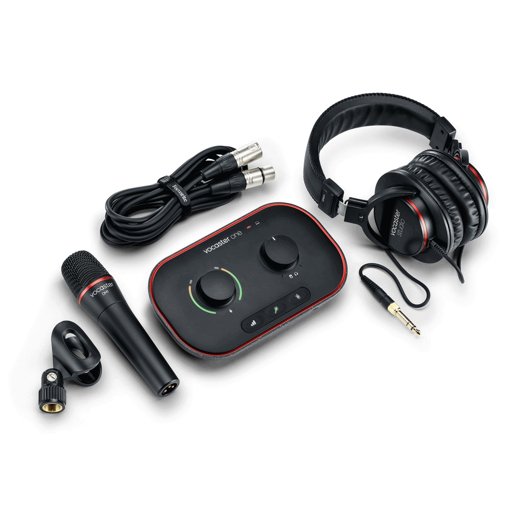 Focusrite Vocaster ONE Studio Audio Interface