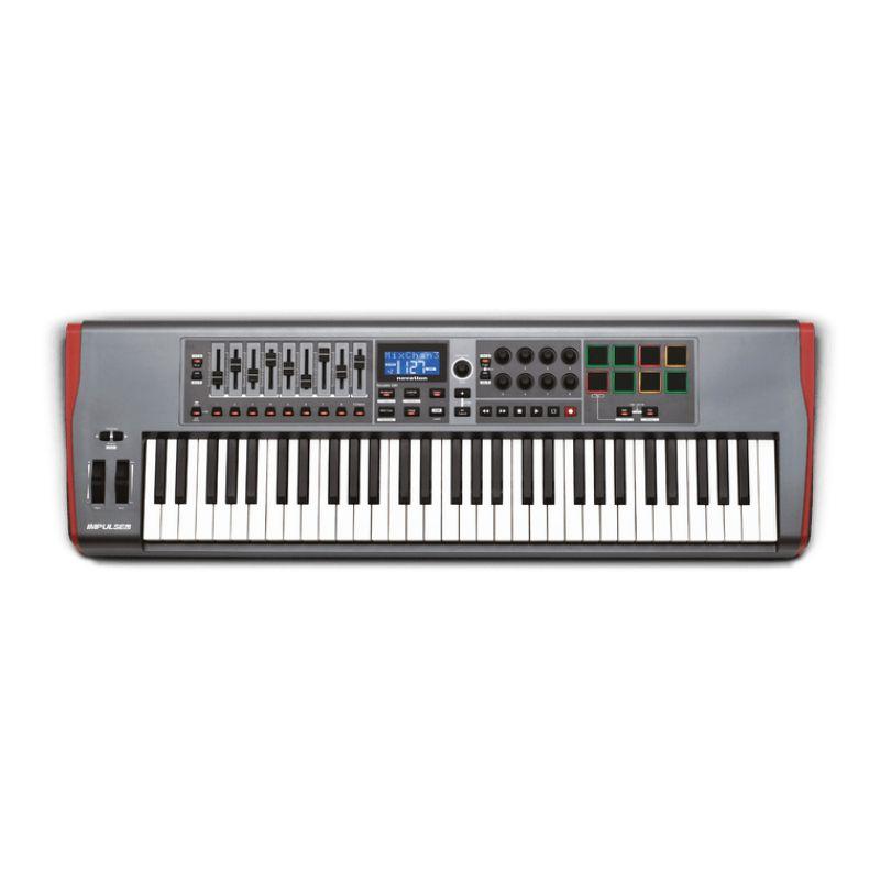 Novation IMPULSE 61 USB MIDI Keyboard Controller