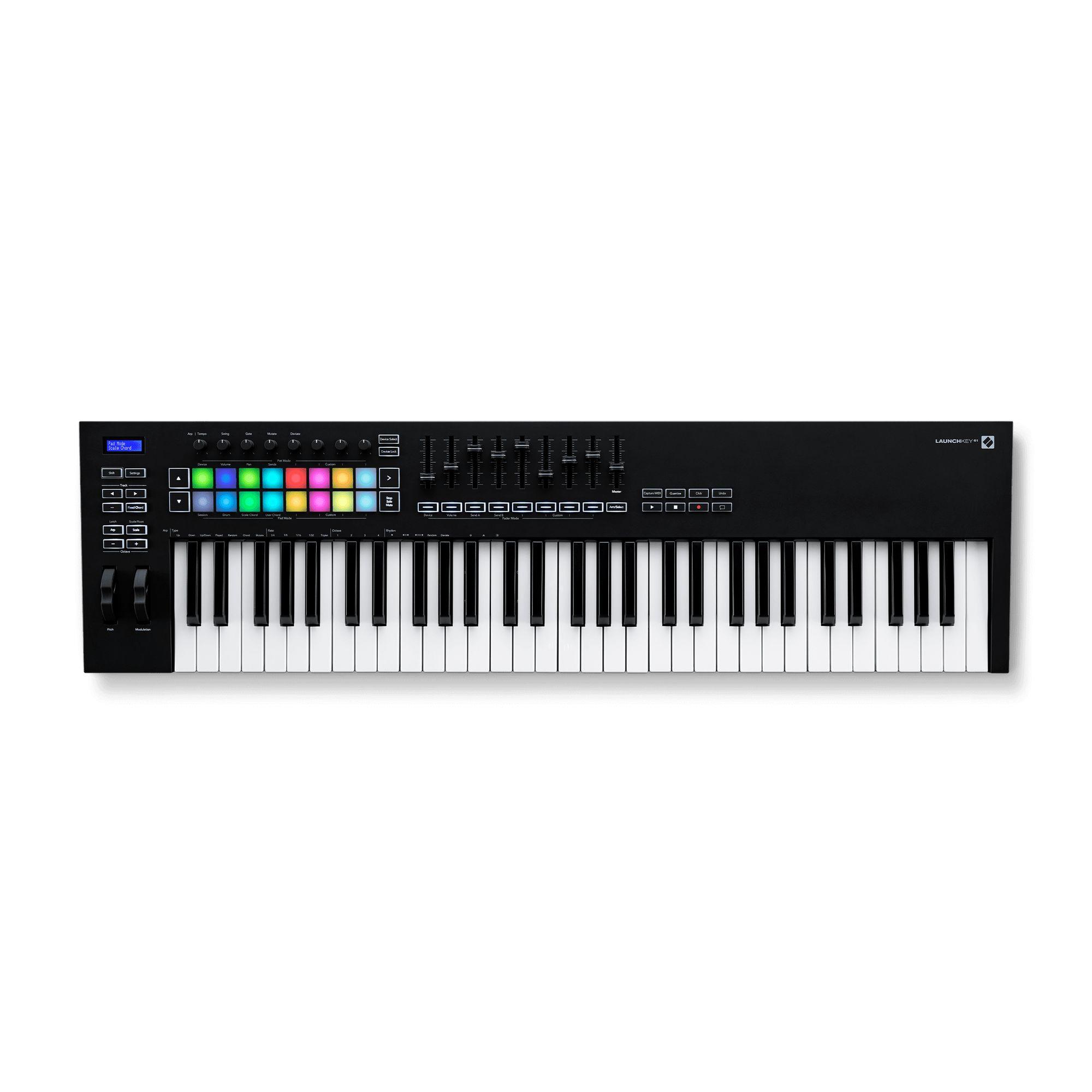 Novation LAUNCHKEY 61 MKIII Keyboard Controller