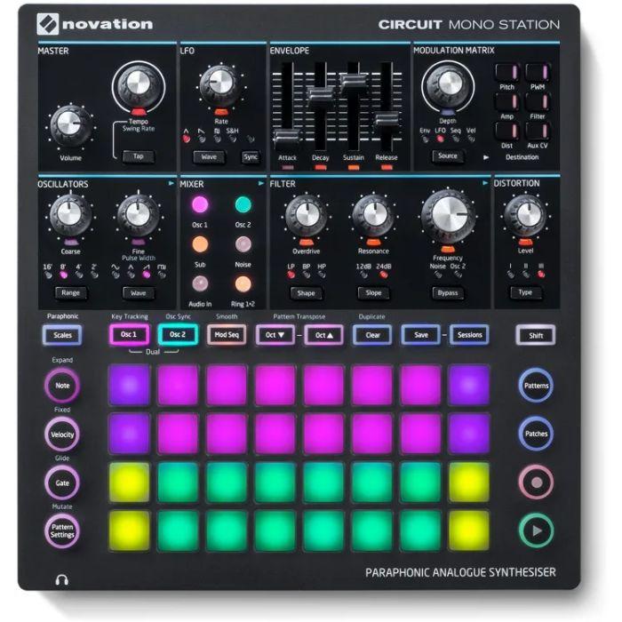 Novation Circuit Mono Station Paraphonic Analog Synthesizer and Sequencer