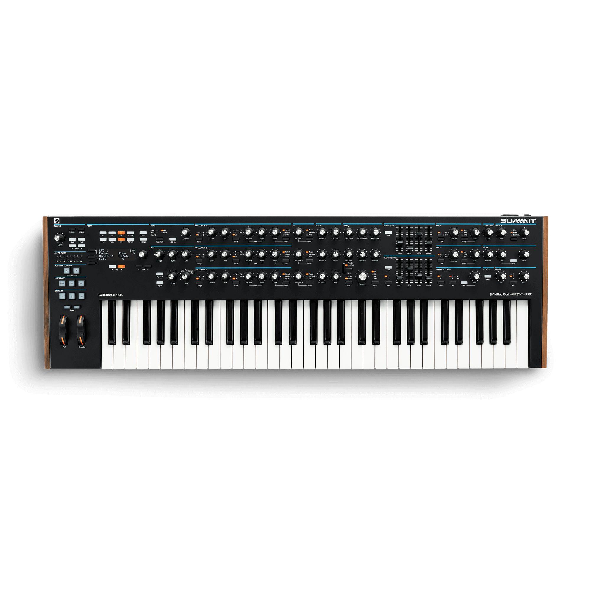 Novation SUMMIT Polyphonic Synthesiser