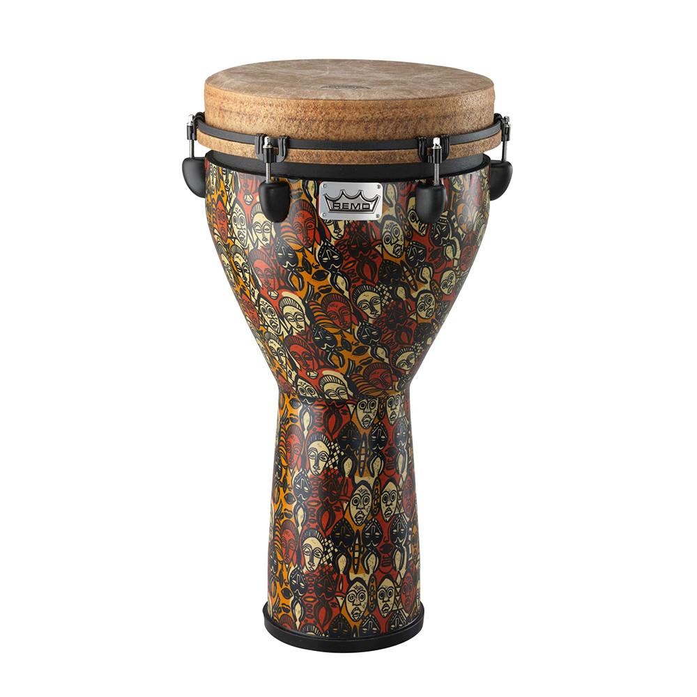 Remo DJ-0012-LM 12" Multi-Mask Mondo Djembe Drum