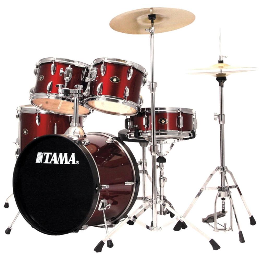 Tama SG58H5-WR 18" Stagestar Wine Red Drum Kit with Hardware & Throne