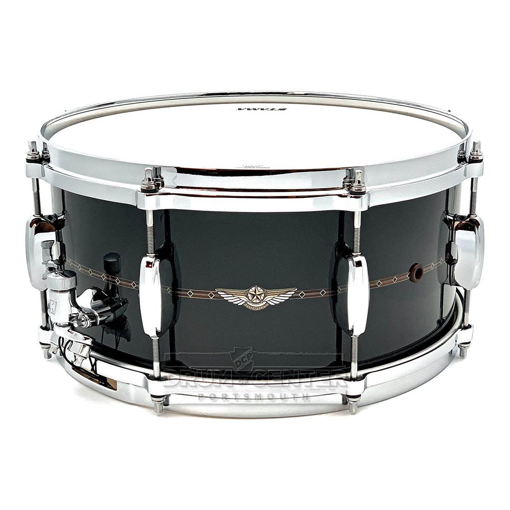 Tama TMS1465S-SKB 14"x6.5" Smoky Black Star Maple Snare Drum