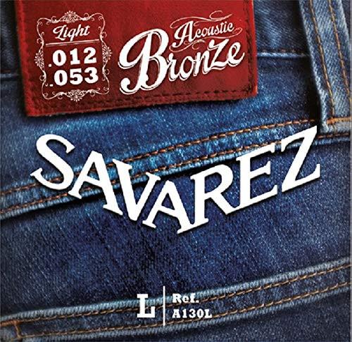 Savarez Bronze Light .012/.053 - A130L Acoustic strings