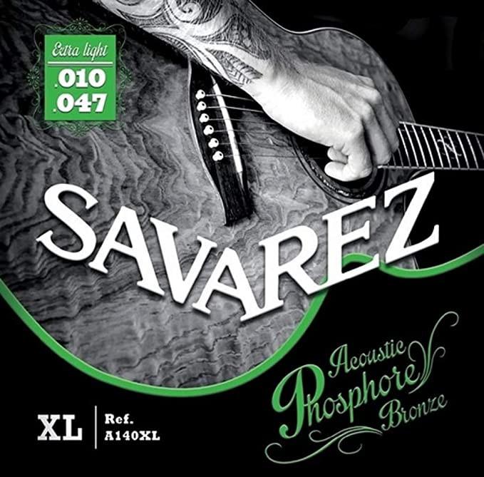 Savarez Phosphor Bronze Extra Light .010/.047 - A140XL Acoustic Strings