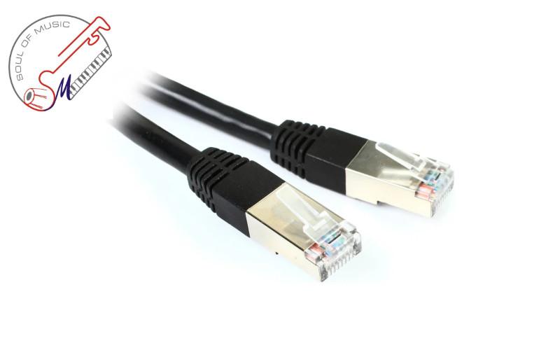 Digital Audio Labs CBL-CAT6-1 1’ Shielded CAT6 Cable Black