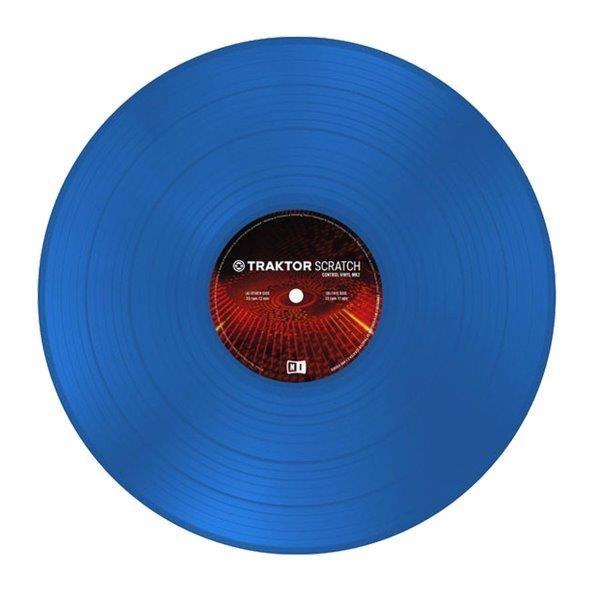 Native Instruments Traktor Scratch Control Vinyl MK2 Blue (Single Vinyl)