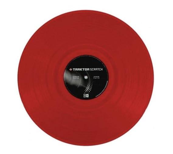 Native Instruments Traktor Scratch Control Vinyl MK2 Red