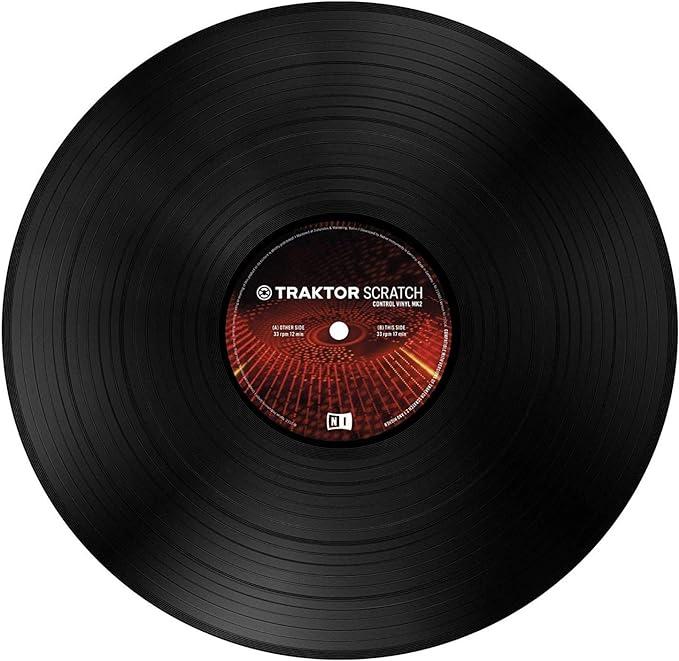 Native Instruments Traktor Scratch Control Vinyl MK2 Black (Single Vinyl)