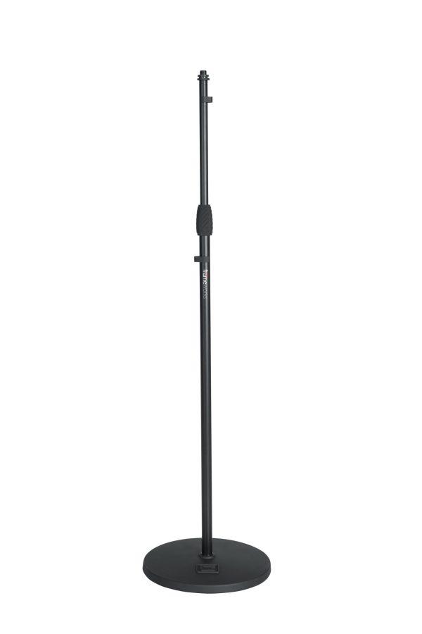 Gator Frameworks GFW-MIC-1200 Standard 12″ Round Base Mic Stand