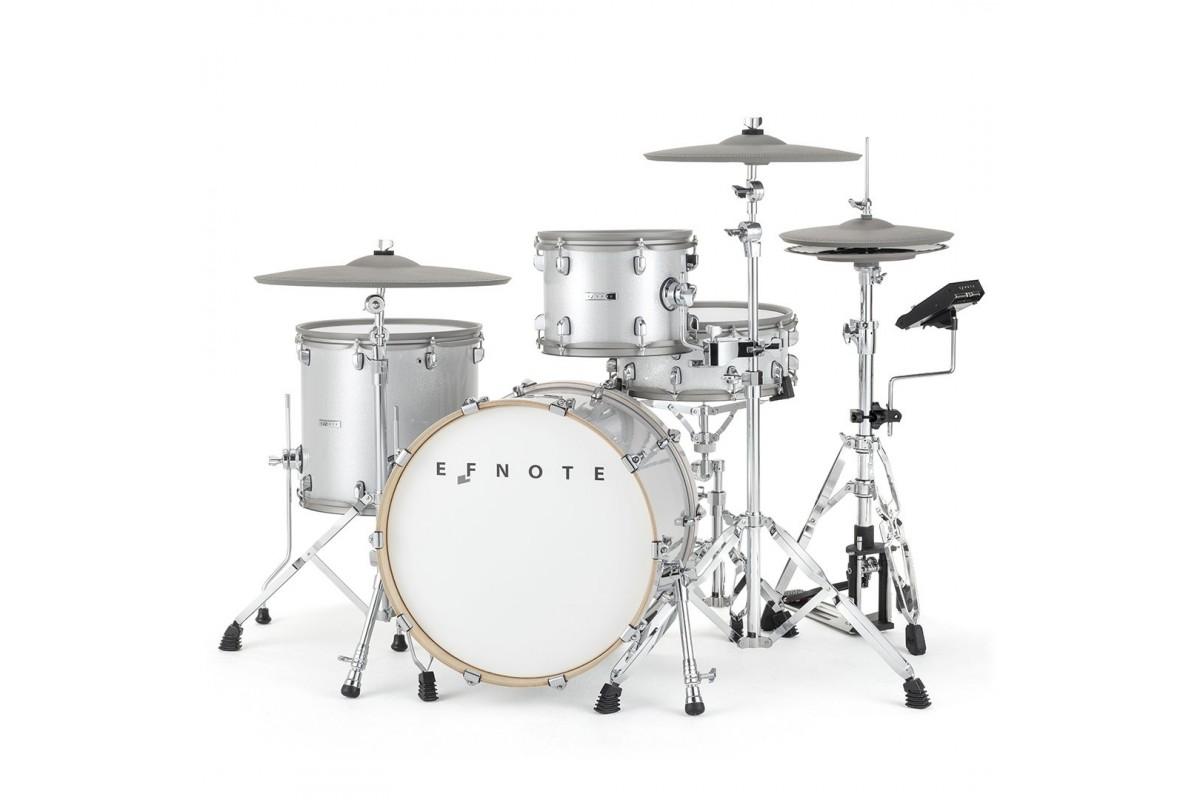 EFNOTE 7 EFD7-STDSET-WS Acoustic Designed Electronic Drum Set White Sparkle