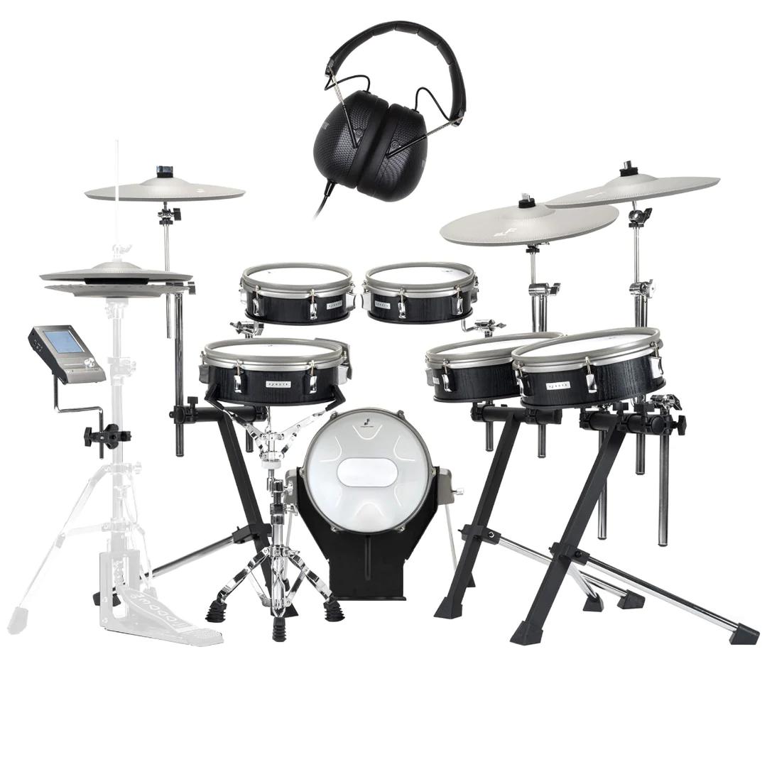 EFNOTE 3X EFD3X-STDSET-BO Electronic Drum Set Black Oak