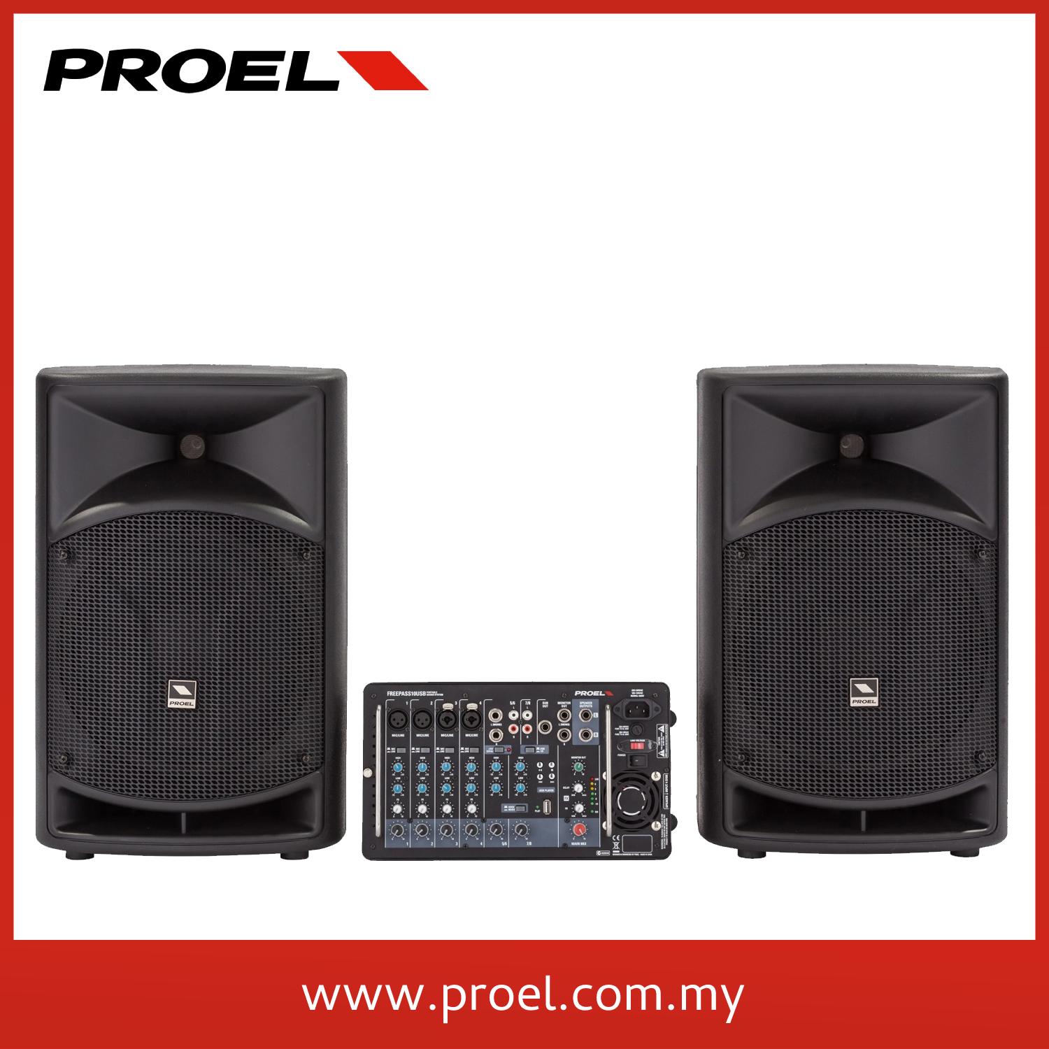 Proel FREEPASS10USB All-In-One Portable System
