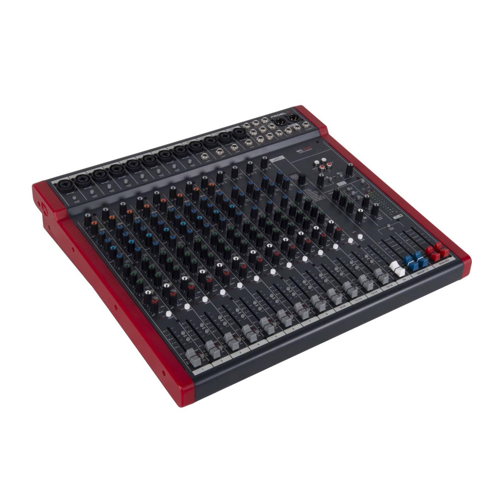 MQ16USB Compact 16 Channels Audio Mixer with FX and USB