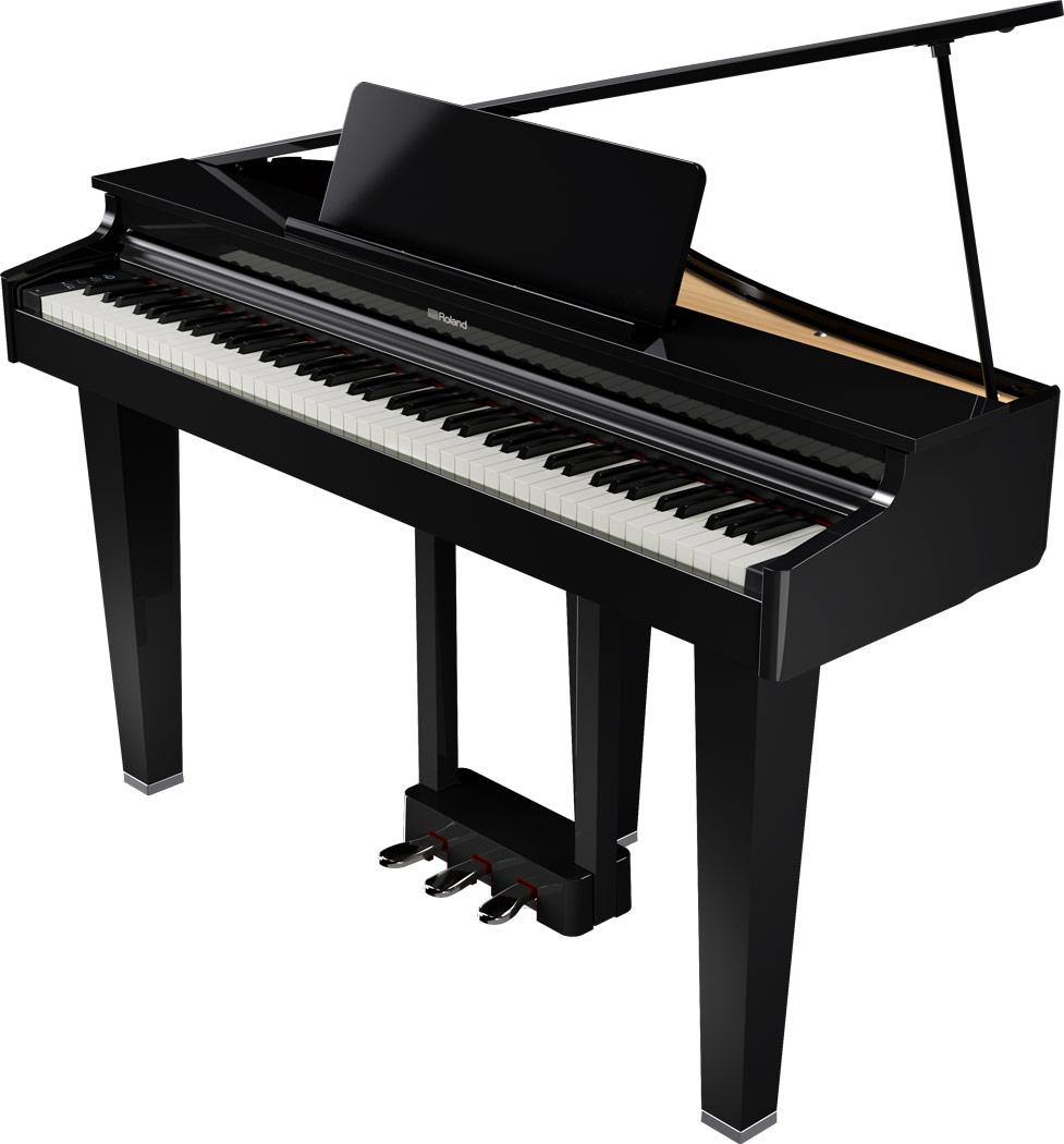 Roland GP-3-PE Polished Ebony Digital Grand Piano