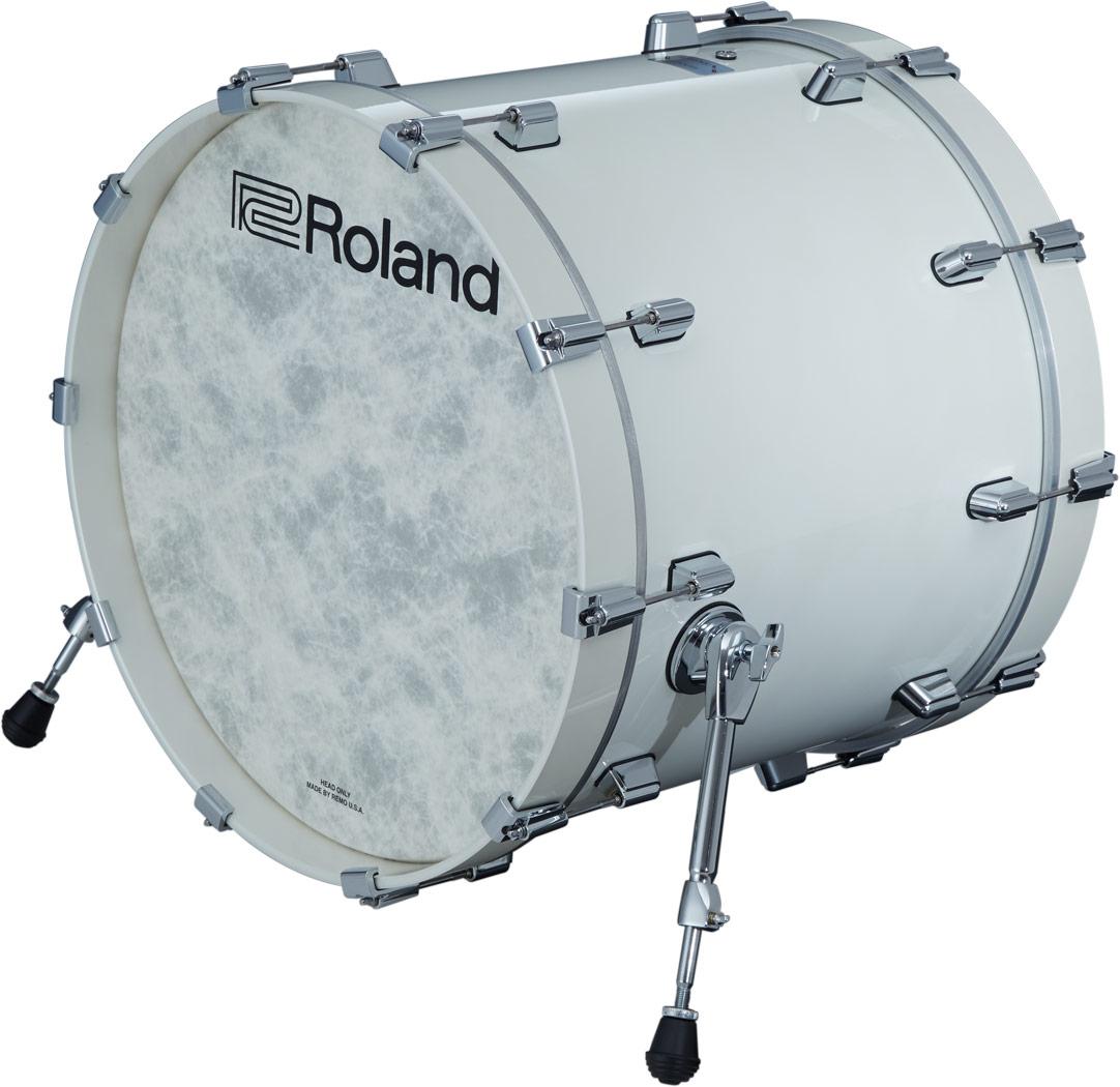 Roland KD-222 PW Pearl White Kick Drum Pad