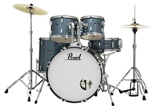 PEARL DRUM KIT ROADSHOW AQUA BLUE GLITTER-RS525SC
