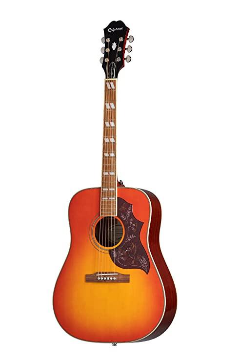 Epiphone EEHBFCNH1 Hummingbird Pro Faded Cherry Acoustic Guitar