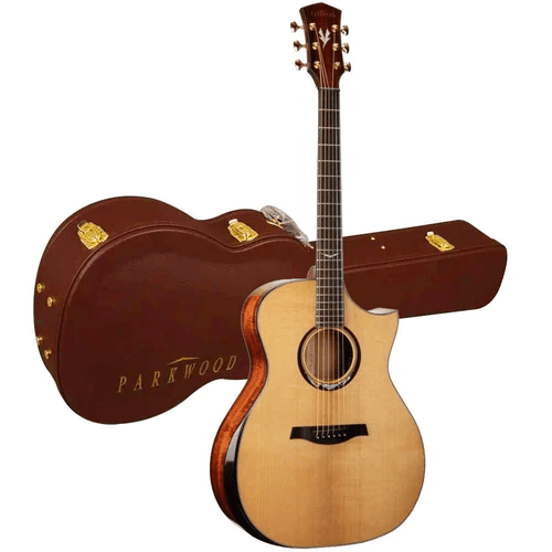Parkwood GA980 Grand Auditorium Semi Acoustic Guitar