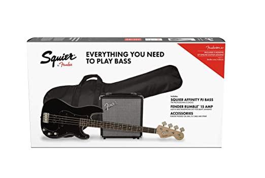 Fender Squier Affinity PJ Bass Guitar MTR