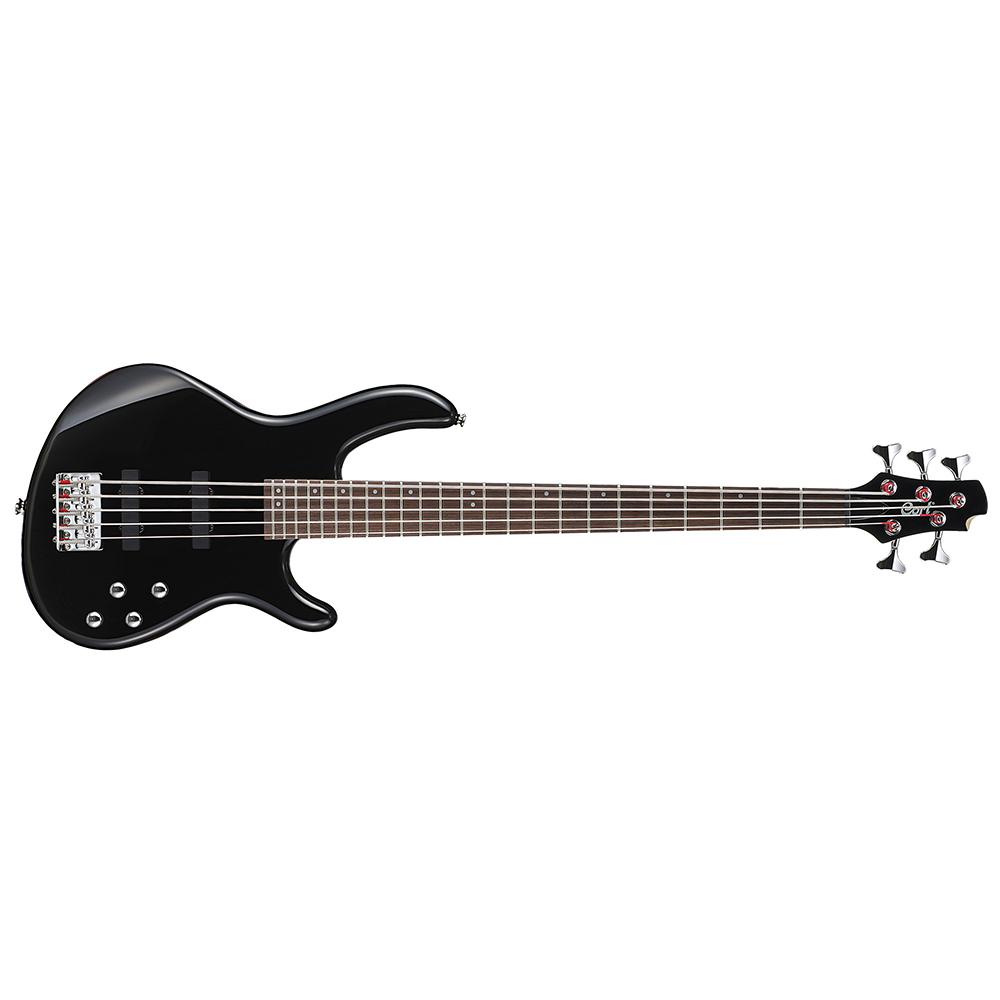 Cort Action Bass V Plus BK Action Series Black Electric Bass Guitar