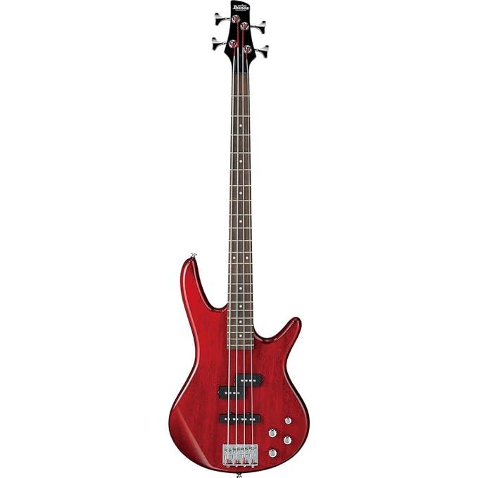 Ibanez GSR200-TR SR Gio series Transparent Red 4 string Bass Guitar