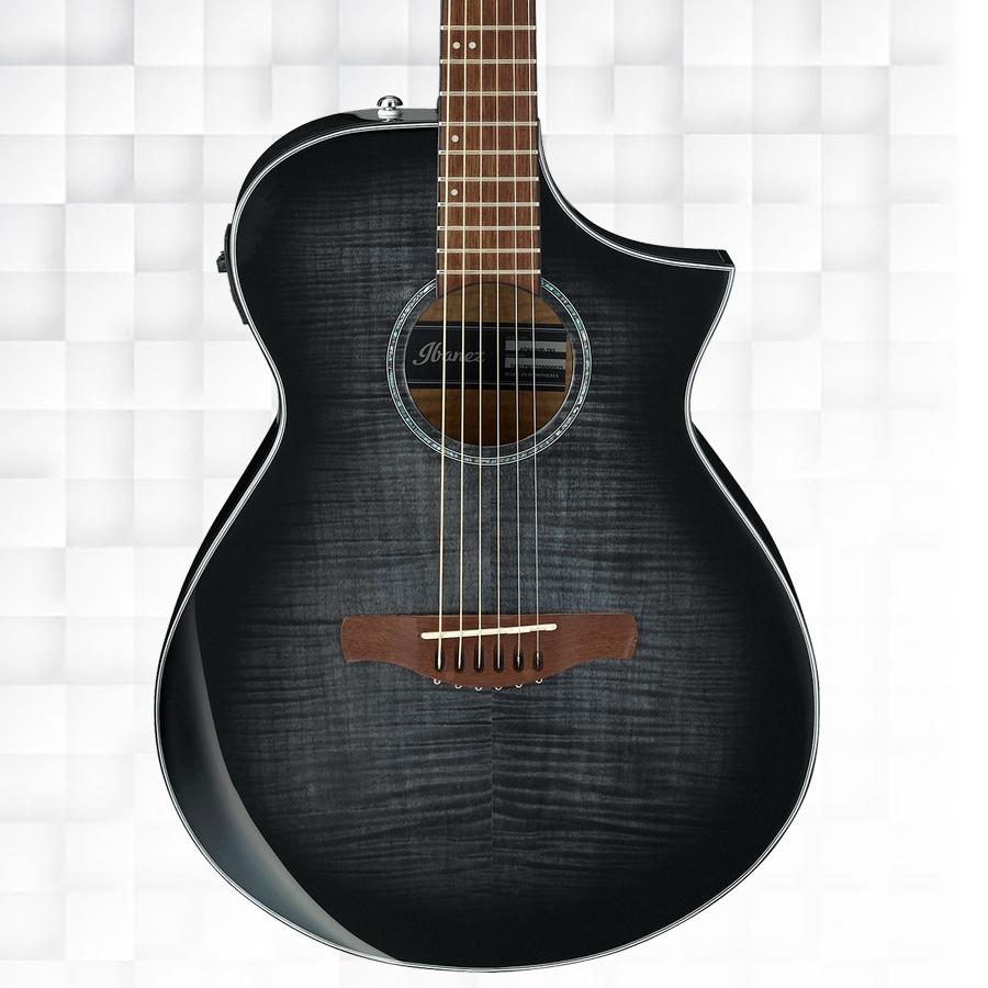 Ibanez AEWC400-TKS Grand Auditorium Trans Black Burst Electro Acoustic Guitar