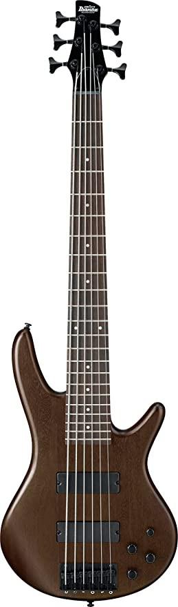 Ibanez GSR206B Maple Rosewood Walnut Flat Electric Bass Guitar