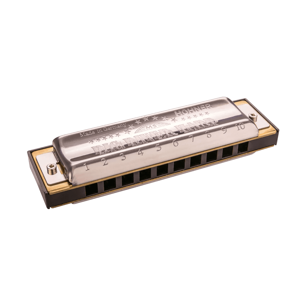 Hohner M590016X Big River Harp Key C Harmonica