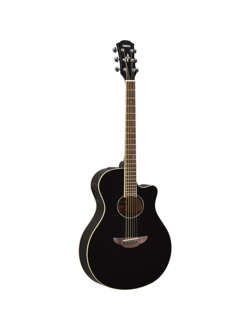 Yamaha APX600 APX Shape Rosewood Black Acoustic Guitar