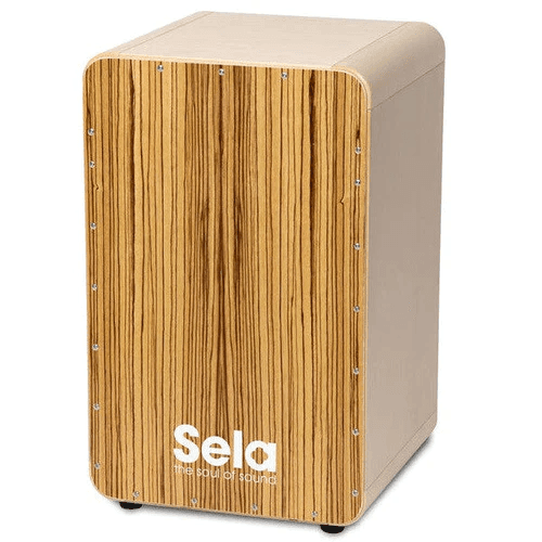 Sela SE004A CaSela Series Zebrano Cajon