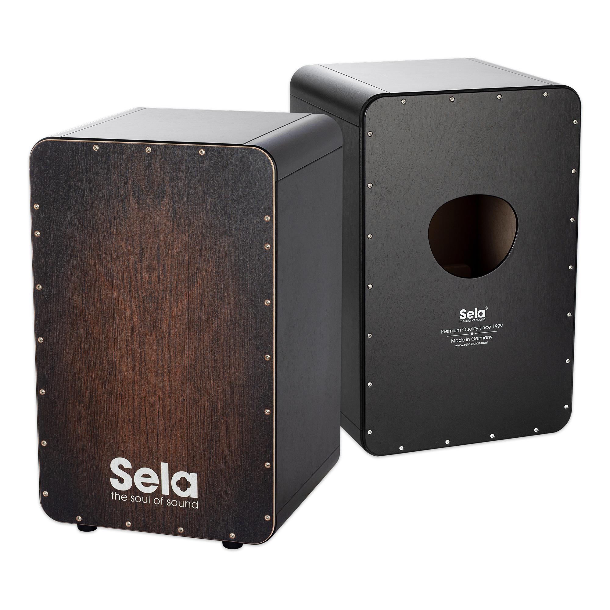 Sela SE048 CaSela Series Black Brown Dragon Cajon