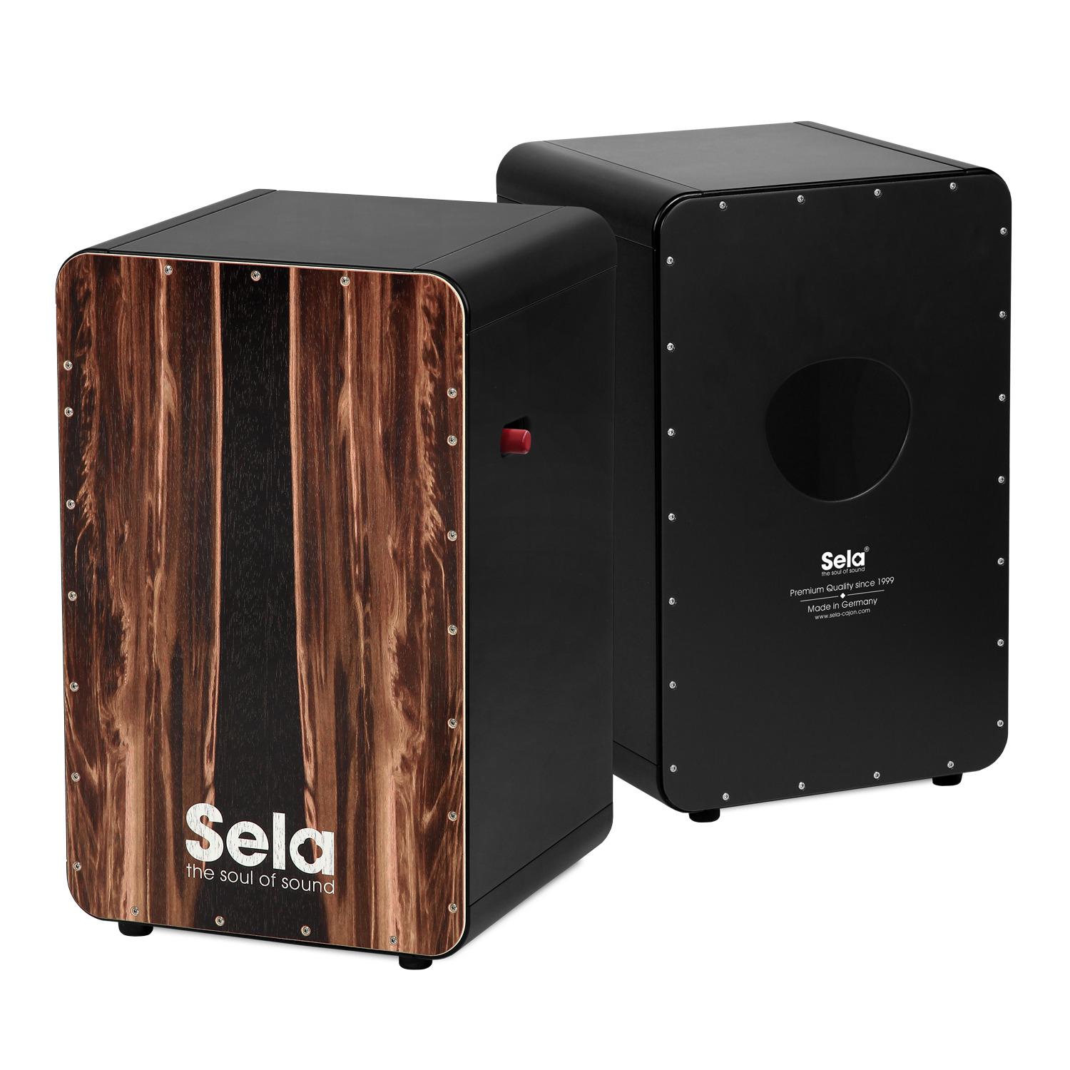 Sela SE107 CaSela Pro Series Black Dark Nut Cajon