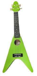 Chateau BAS01FV 21 Inches Fantasy Victory Soprano Tekwood Green Ukulele