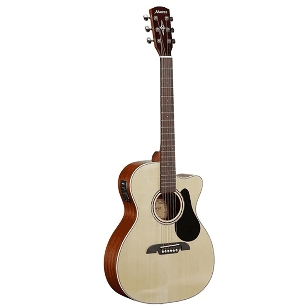 Alvarez RF26CE Regent Folk-OM Mahogany Rosewood Natural-Gloss Acoustic Guitar