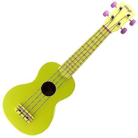 Stagg US-LEMON Soprano in Black Nylon Gigbag Ukulele