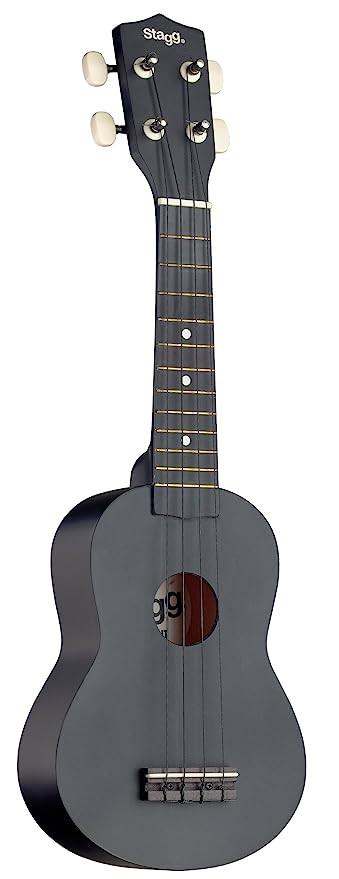 Stagg US-Night Soprano in Black Nylon Gigbag Ukulele