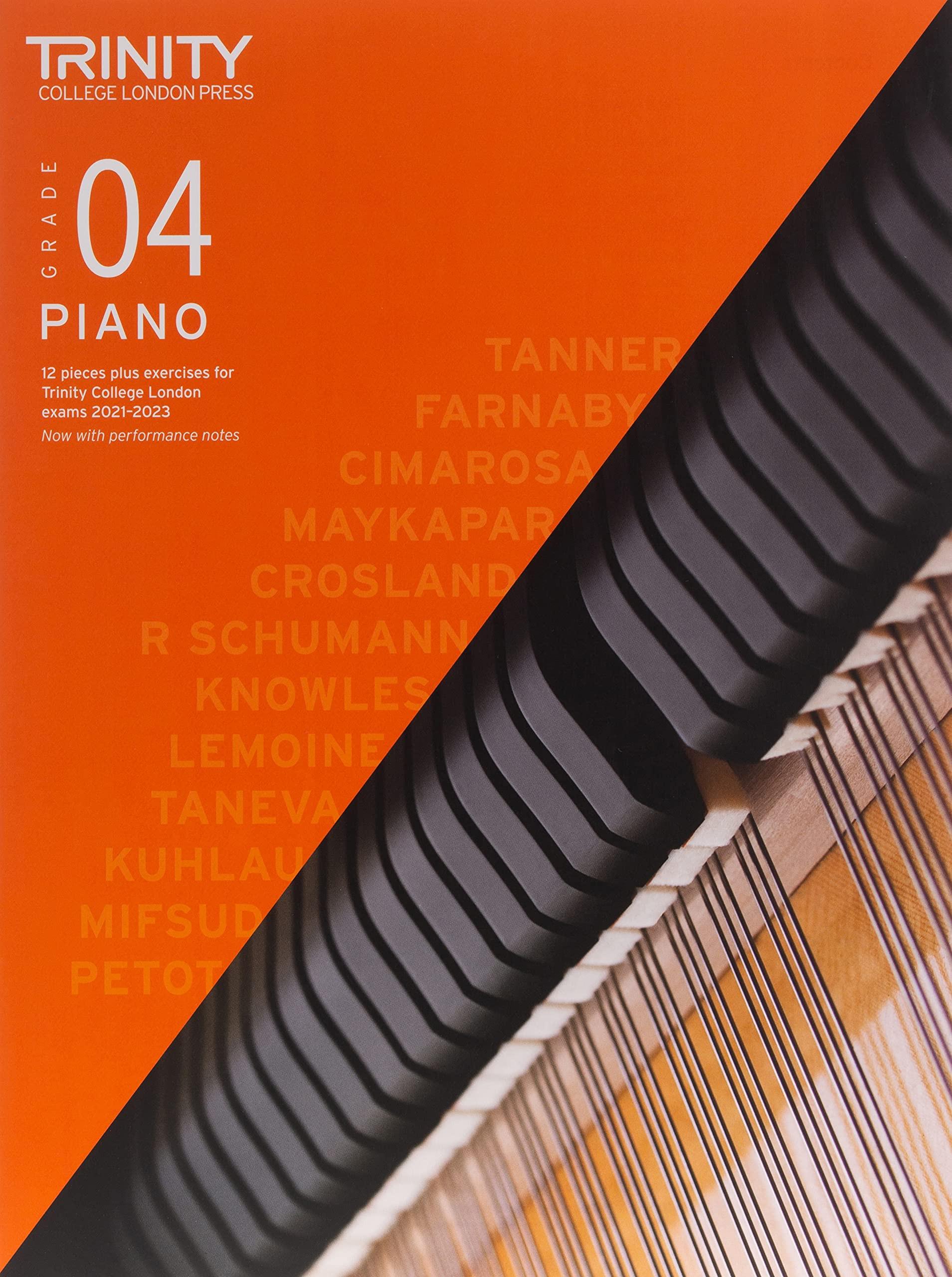 TCL Examination Book Piano Pieces Plus Exercises 2021-2023 Grade 4