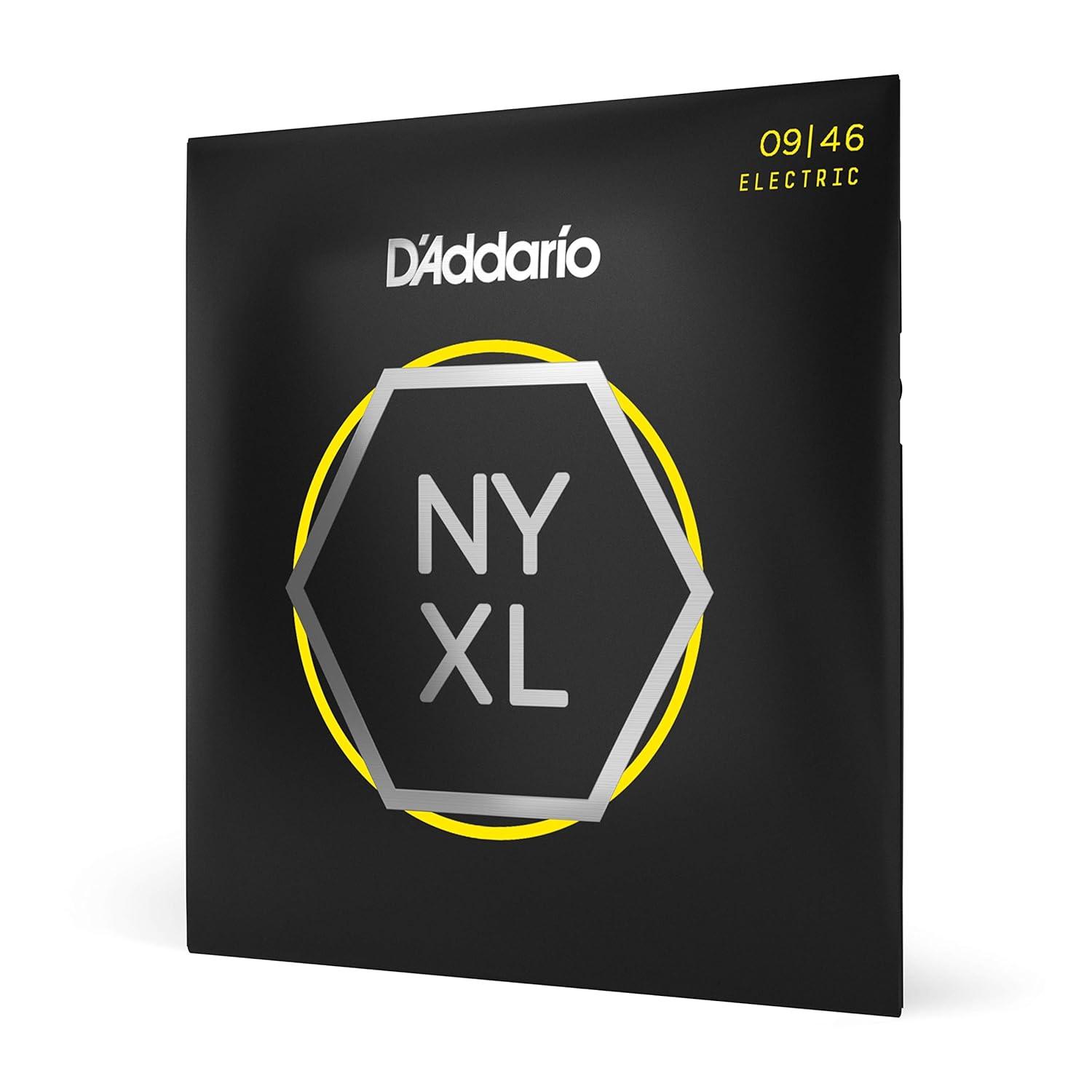 D Addario NYXL0946 09-46 Super Light Top/Regular Bottom Electric Guitar Strings