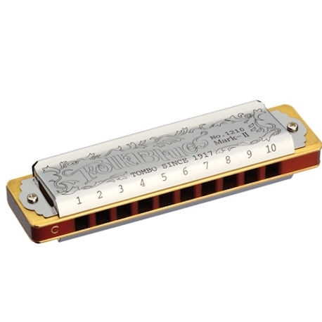 Tombo Folk Blues MKII G 1210G harmonica/mouthorgan