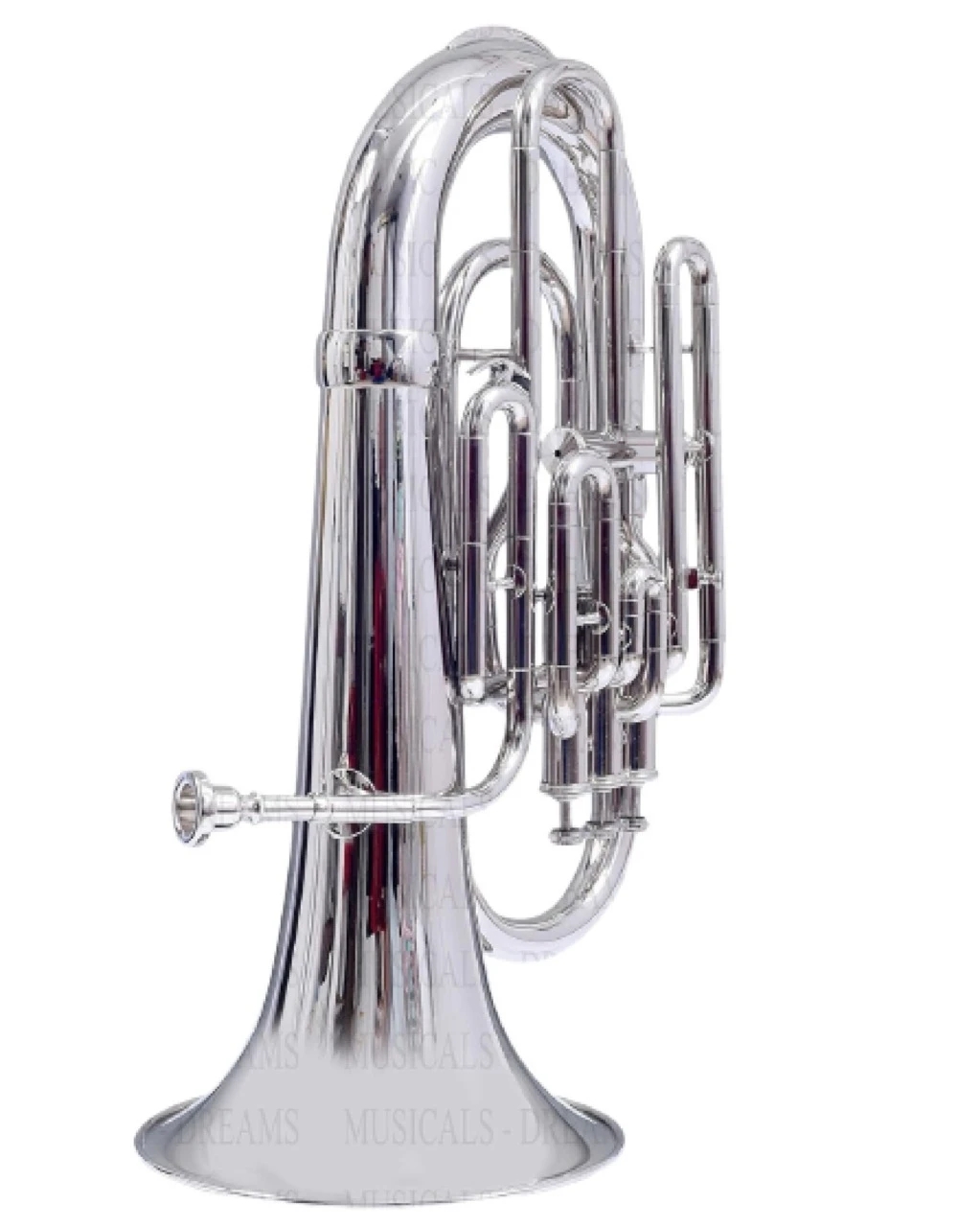 Euphonium Bb Nickel Plated