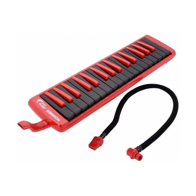 Hohner C9432174 Force 32 Fire Red with Black Melodica