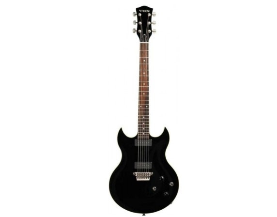 VOX, Electric Guitar, Virage 33 Double Cut-away -Black VS SDC33BK