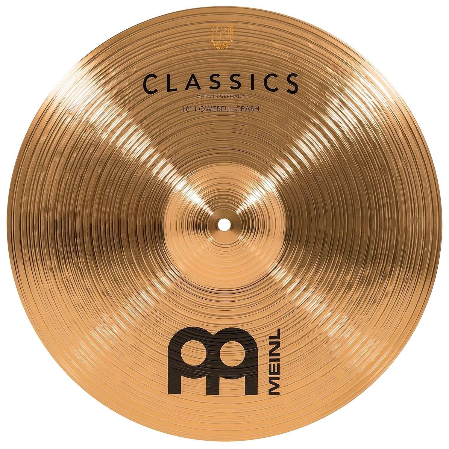Meinl C18PC 18” Cymbal Powerful Crash