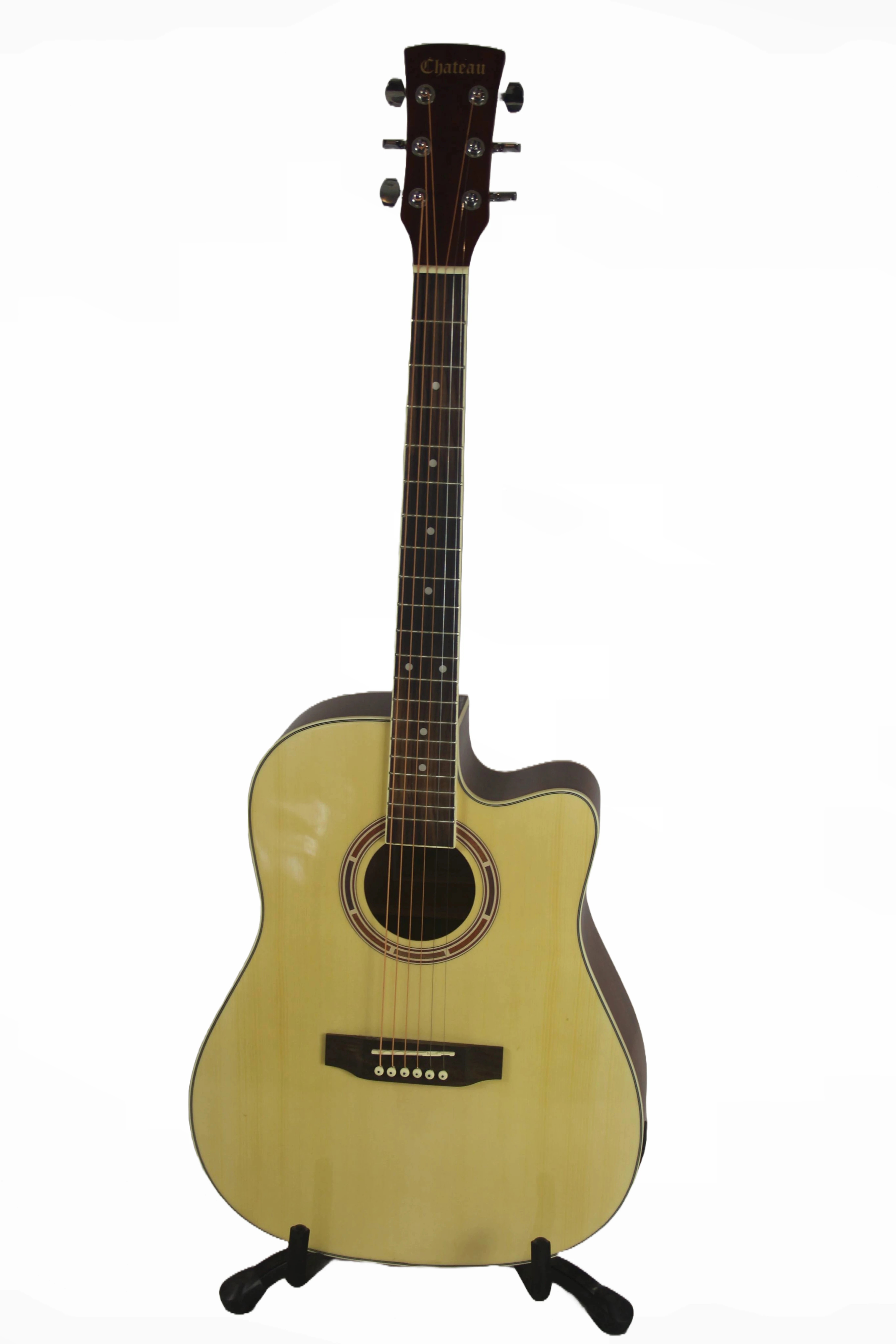 Chateau F121CE 39G Acoustic Guitar - Natural with EQ MT-03