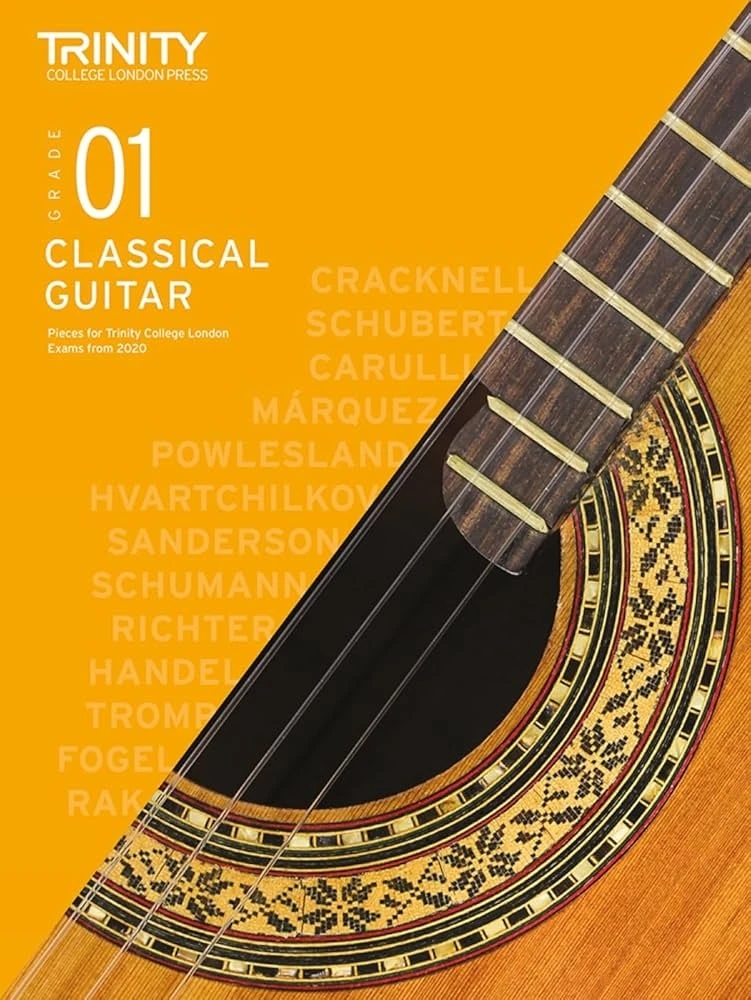 Trinity Classical Guitar Exam Pieces From From 2020-2023: Grade 1